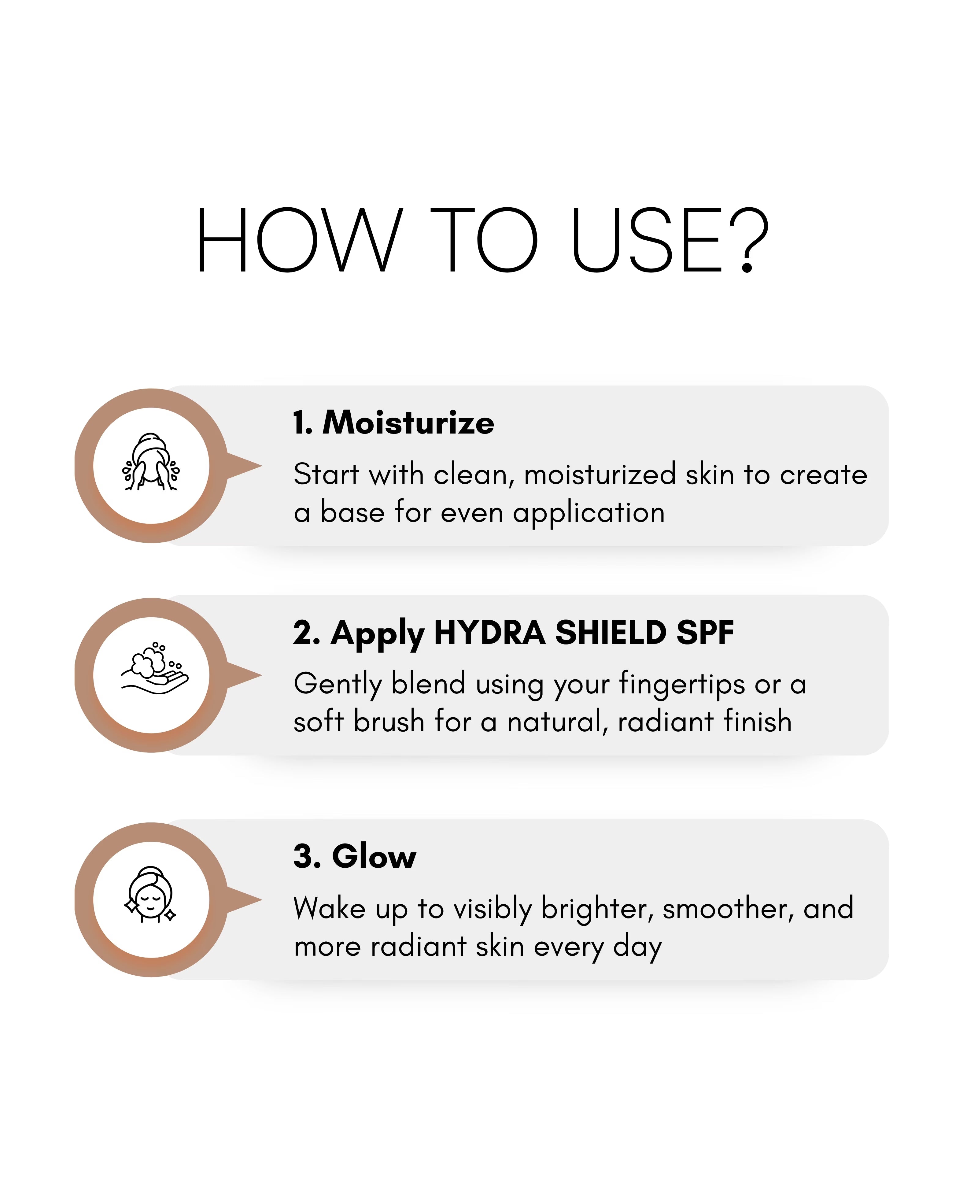 Hydra Shield 50 – SPF + Moisturizer