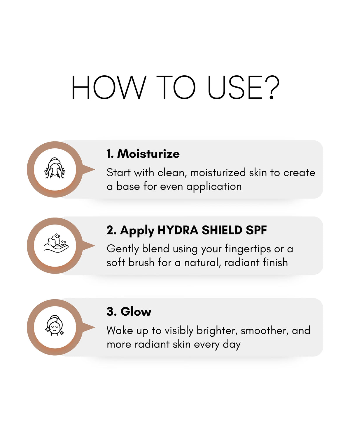 Hydra Shield 50 – SPF + Moisturizer